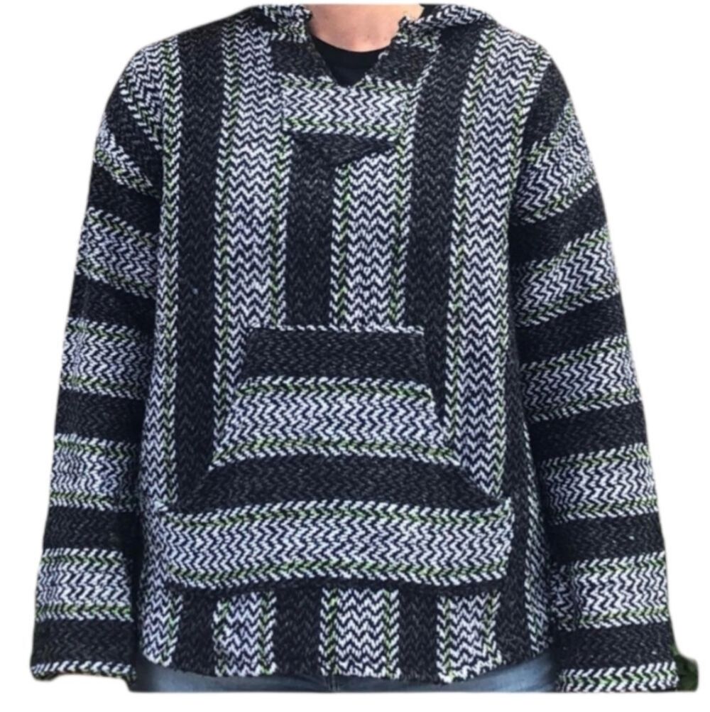 Baja Joe Woven Hoodie sz Small